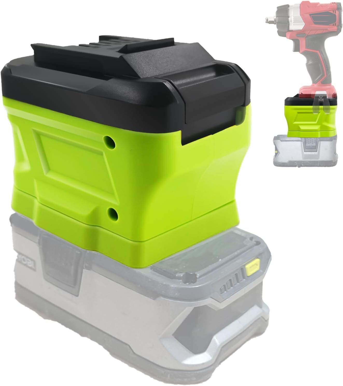 Power Tools Ryobi - Adaptador de Bateria para Bateria Li-ion