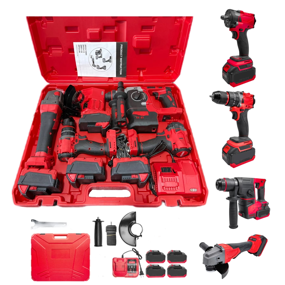 Combo Power Tools - Conjunto de Ferramentas Elétricas Sem Fio