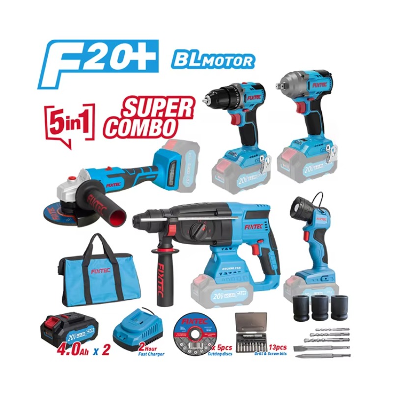 Combo Power Tools - Conjunto de Ferramentas Elétricas 20V Sem