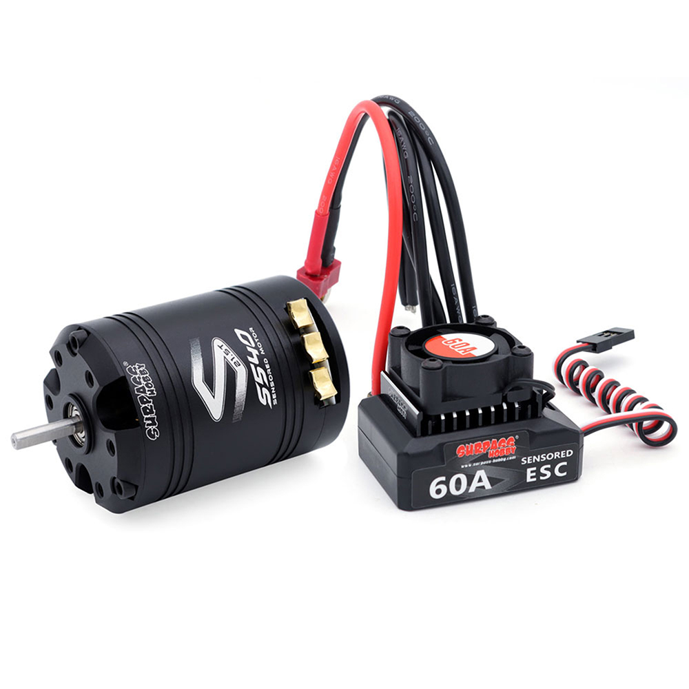 Combo Power Tools - Combo Motor e ESC Sensorizado Rocket-RC