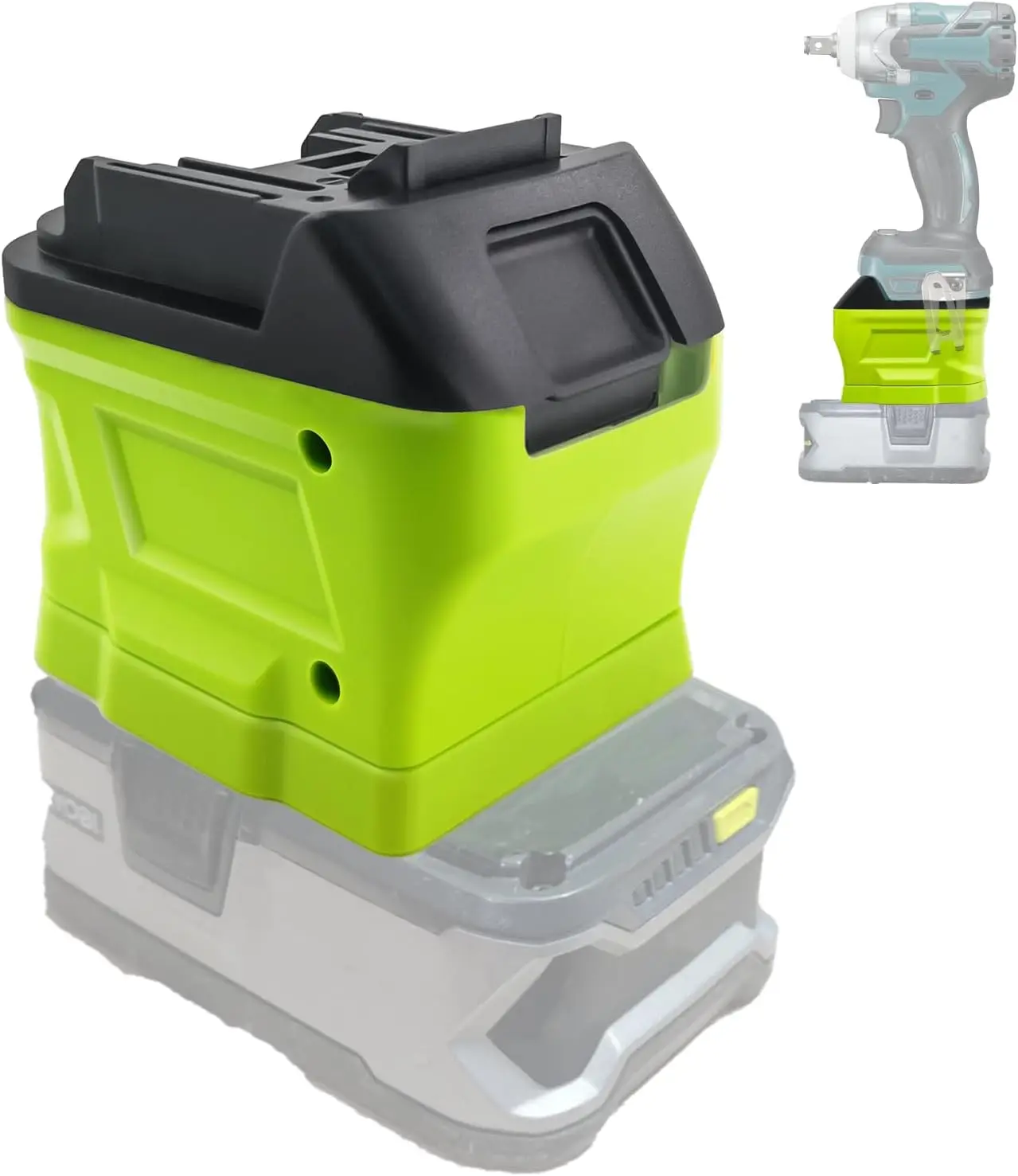 Power Tools Ryobi - Conversor de adaptador de bateria para