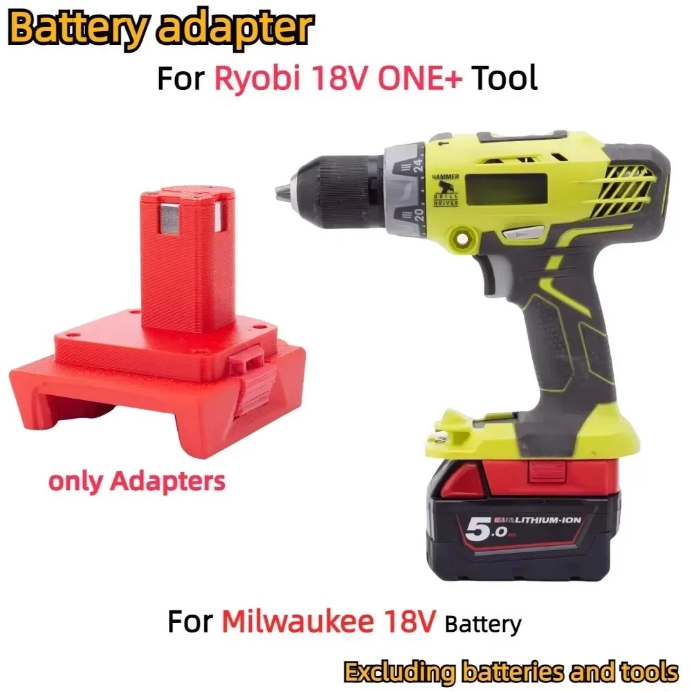 Power Tools Ryobi - Adaptador Conversor de Bateria para Ferramentas