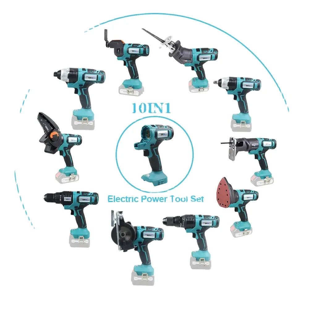 Combo Power Tools - Conjunto de Ferramentas Oscilantes Multifuncionais de