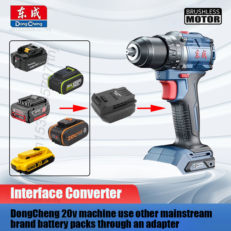 Power Tools Dongcheng - Ferramentas elétricas Dongcheng 20v usam baterias