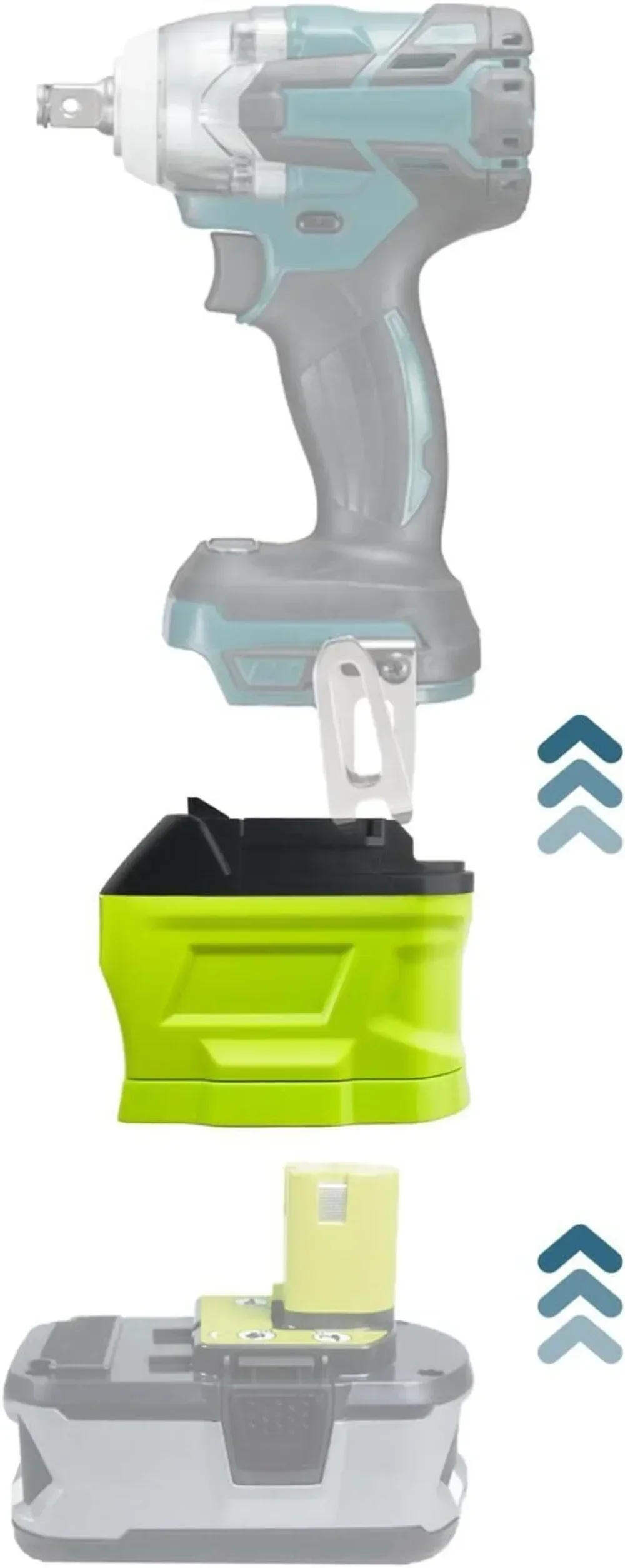 Conversor de adaptador de bate - Power Tools Ryobi avaliação e preço
