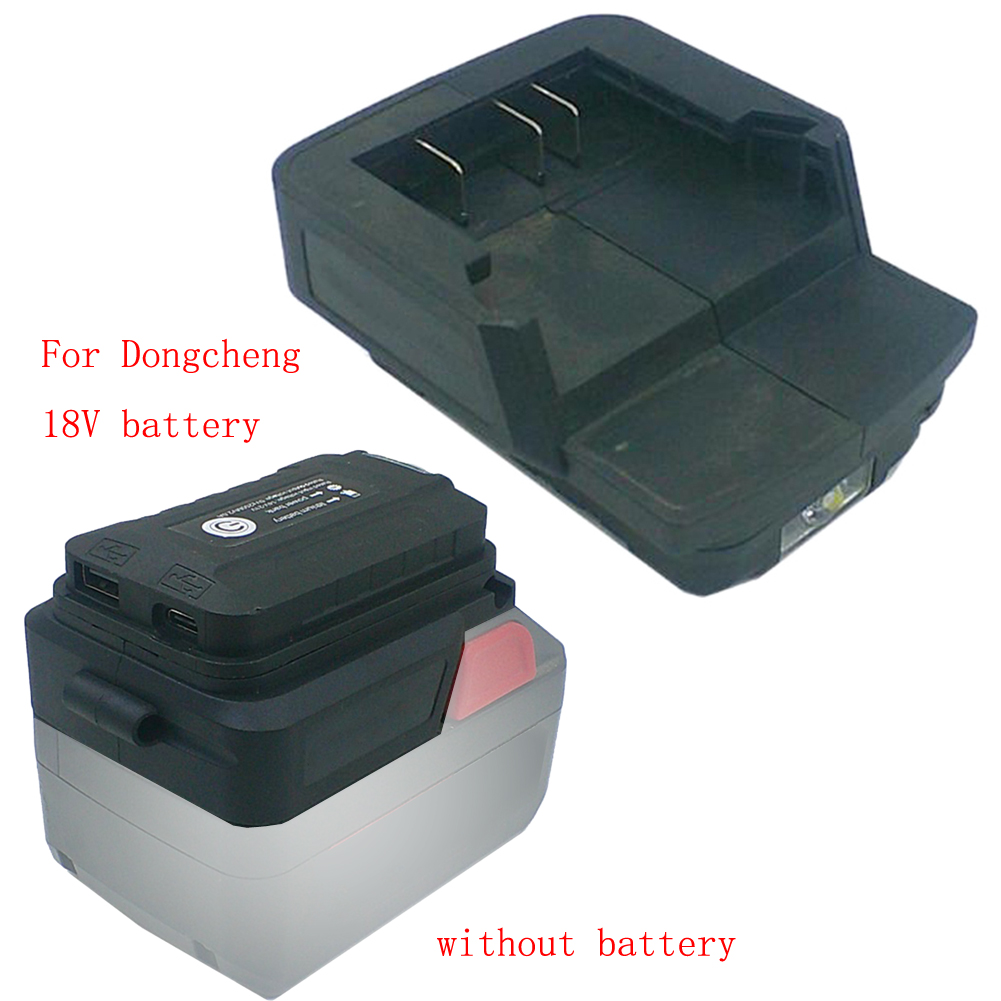 1pc adaptador de bateria conve - Power Tools Dongcheng avaliação e preço