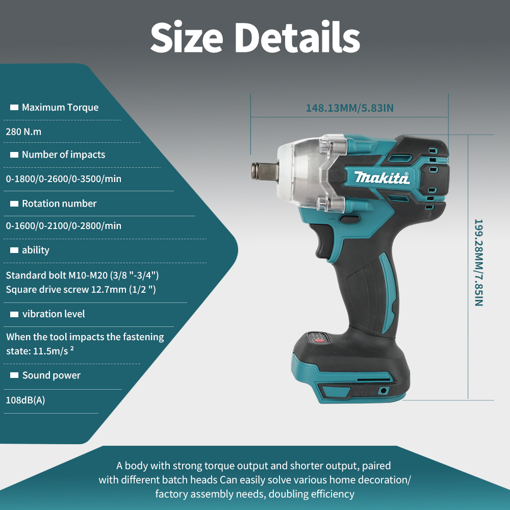 Kit Combo Makita DTW285+DTD171 - Combo Power Tools avaliação e preço
