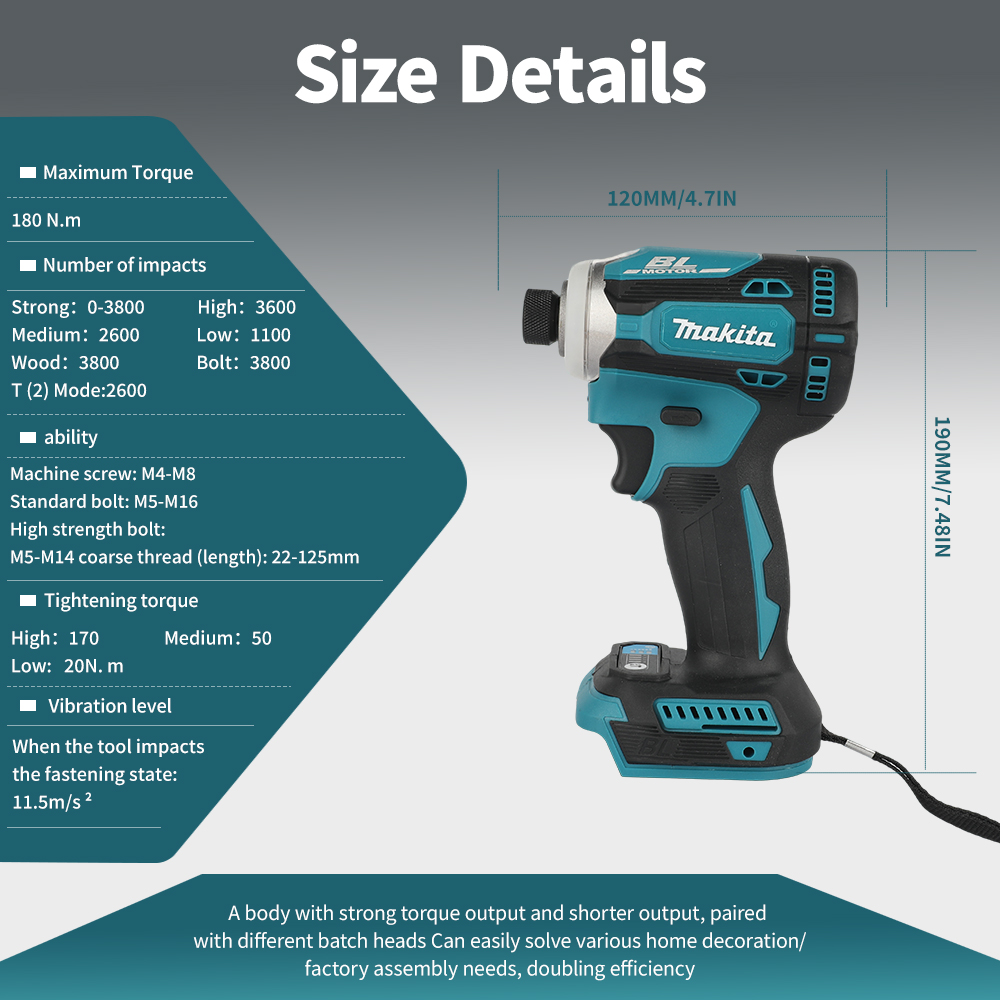 Kit Combo Makita DTW285+DTD171 - Combo Power Tools avaliação e preço