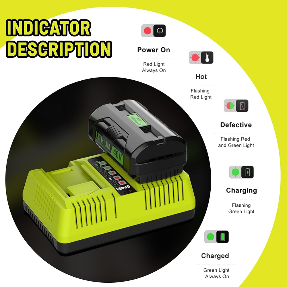 Carregador de Bateria Duplo 40 - Power Tools Ryobi avaliação e preço