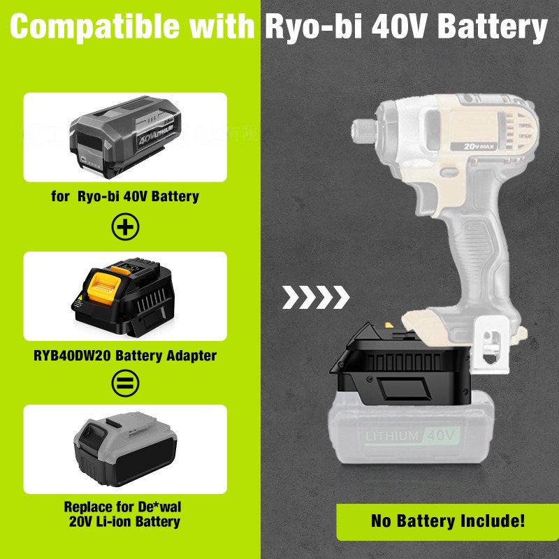 Haksinky ryb40dw20 adaptador d - Power Tools Ryobi avaliação e preço